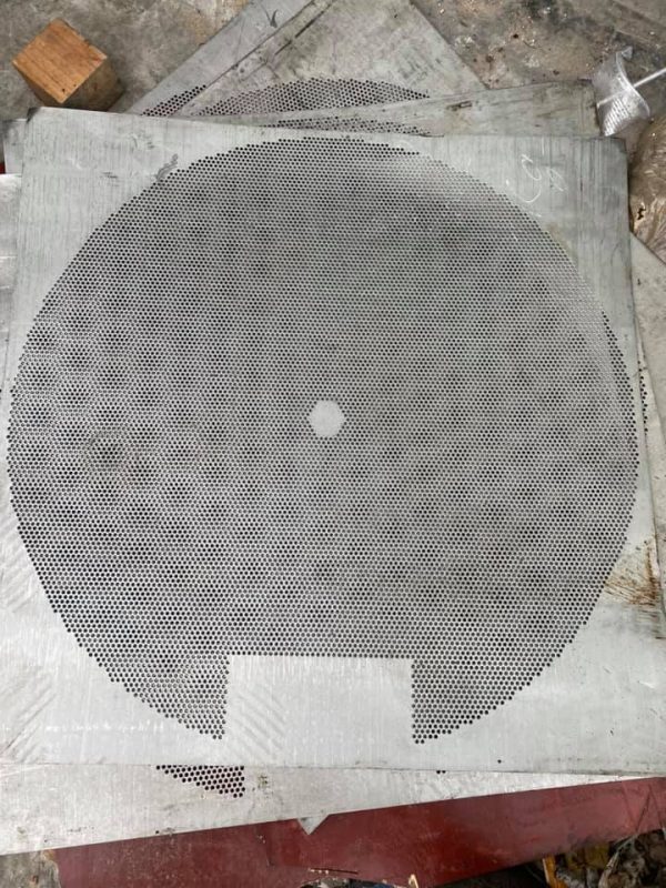 Tấm inox 304 đục lỗ tròn