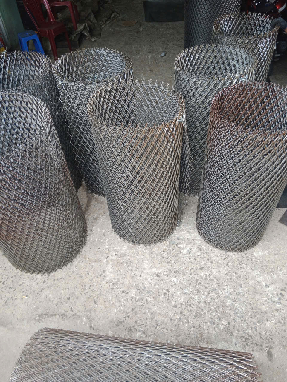 Lưới mạ kẽm dạng cuộn